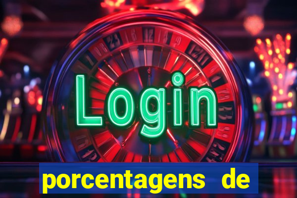 porcentagens de jogos pagantes